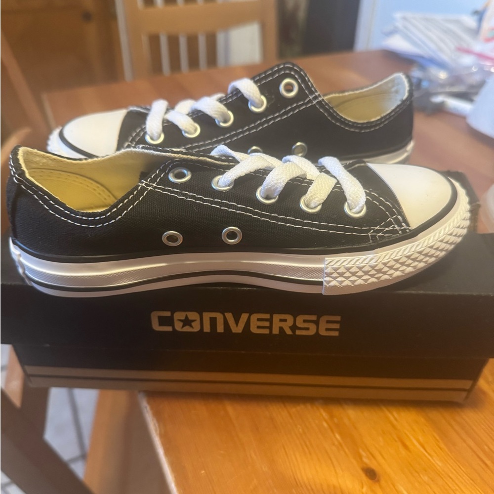 Brand New ALLSTAR Youth Converse Black and White Sneakers